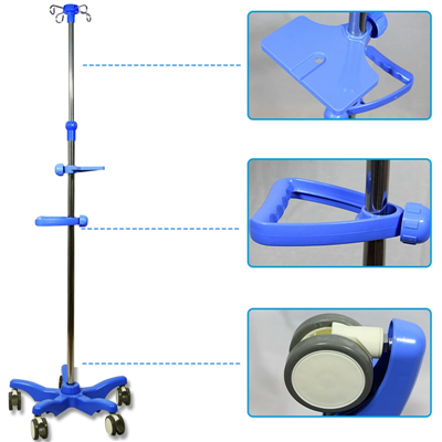 स्टेनलेस स्टील फ़्लोर-स्टैंडिंग इन्फ्यूजन स्टैंड